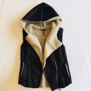 Faux Shearling Vest